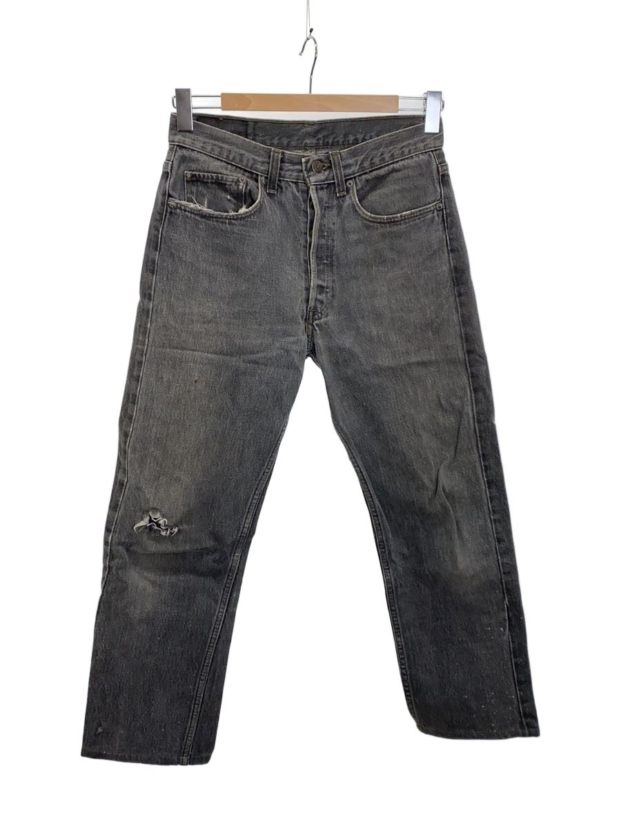 【中古】Levi’s◆下つ方/31/ジーンズ/GRY/無地/501-0658【メンズウェア】