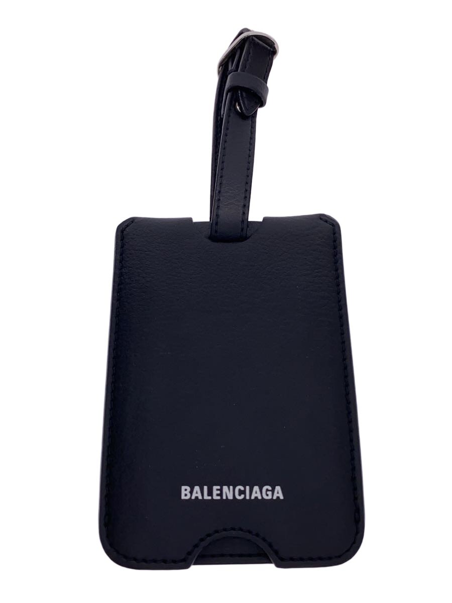 【中古】BALENCIAGA◆通り手形入れもの/人絹/BLK/メンズ/542819【服飾雑貨他】