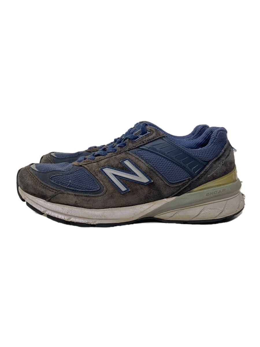 【中古】NEW BALANCE◆W990/ネイビー/25cm/NVY【シューズ】｜2ｎｄ STREET 店