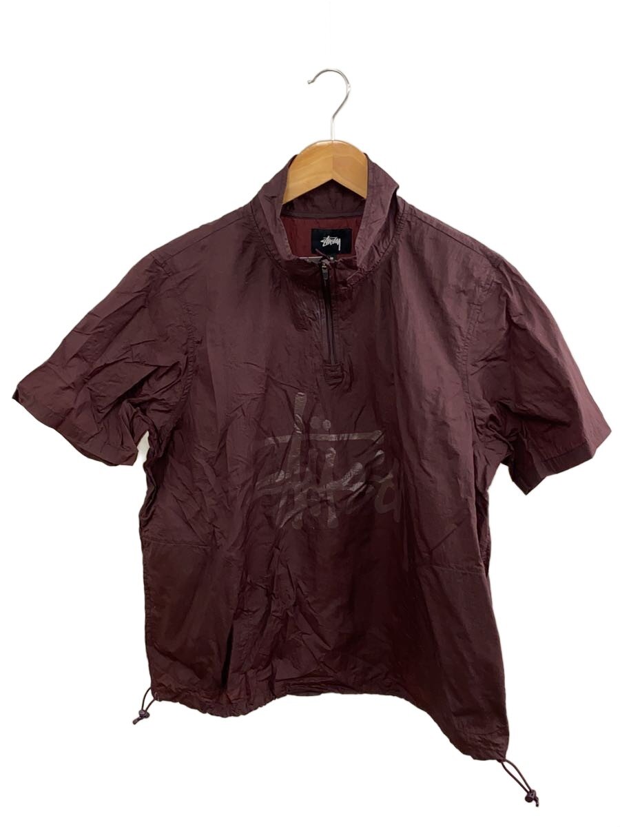 【中古】STUSSY◆上衣/M/ナイロン/BRD【レディース御召しもの】