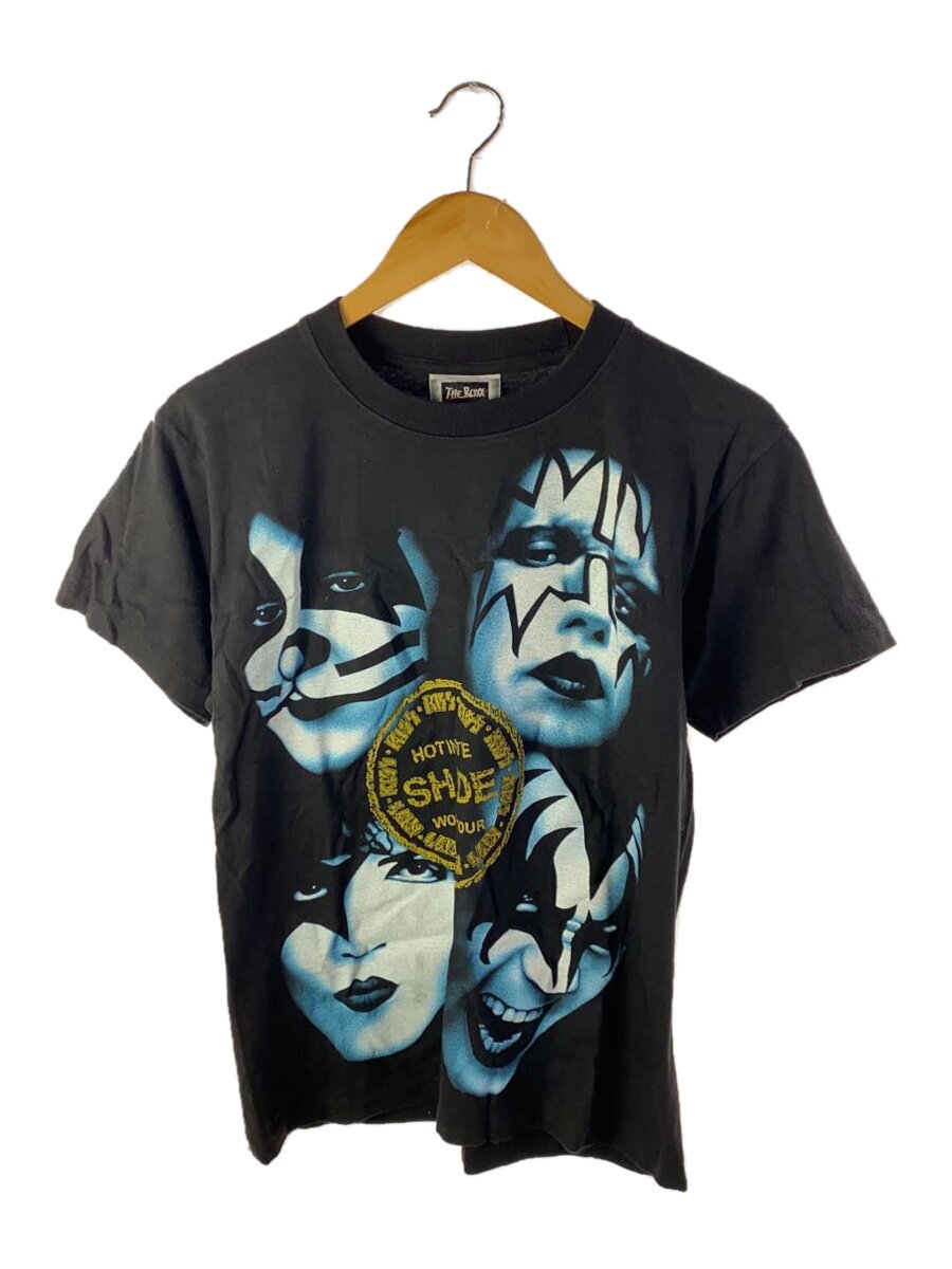 【中古】THE ROXX/KISS/プルオーバー/M/綿織物/BLK/刷り上げる【メンズウェア】