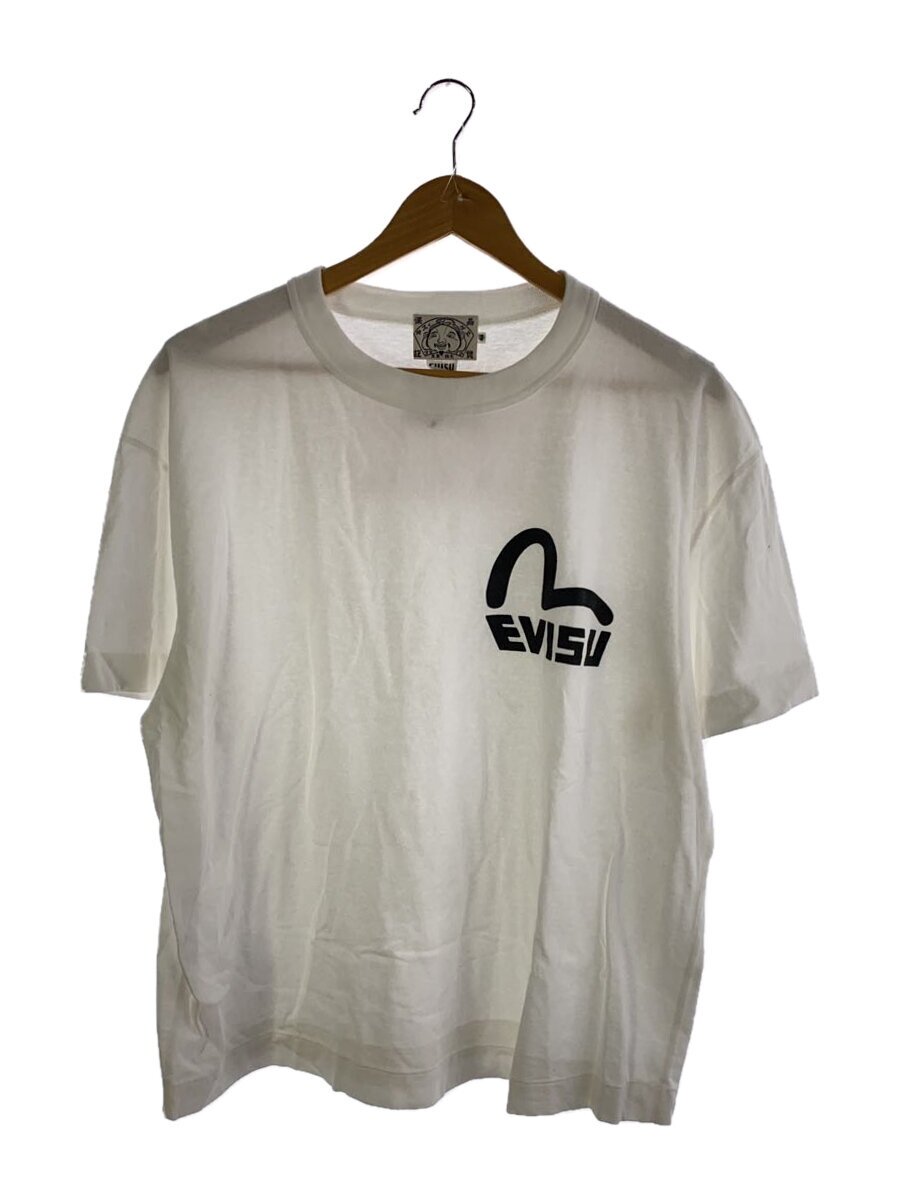 【中古】EVISU◆プルオーバー/44/綿織物/WHT【メンズウェア】