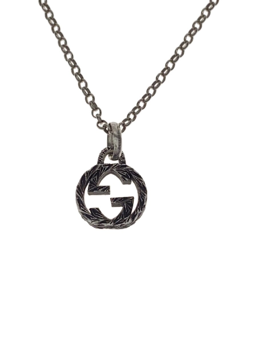 【中古】GUCCI◆首飾り/--/SLV/とっ始め有/メンズ//【服飾雑貨他】