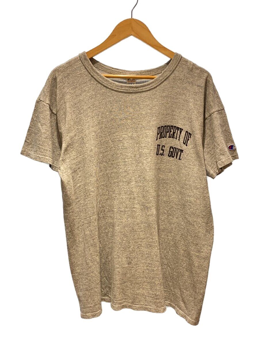 【中古】Champion◆80s/トリコタグ/8812/PROPERTY OF U.S. GOVT.刷り上げる/USA製/プルオーバー/XL/GR【メンズウェア】