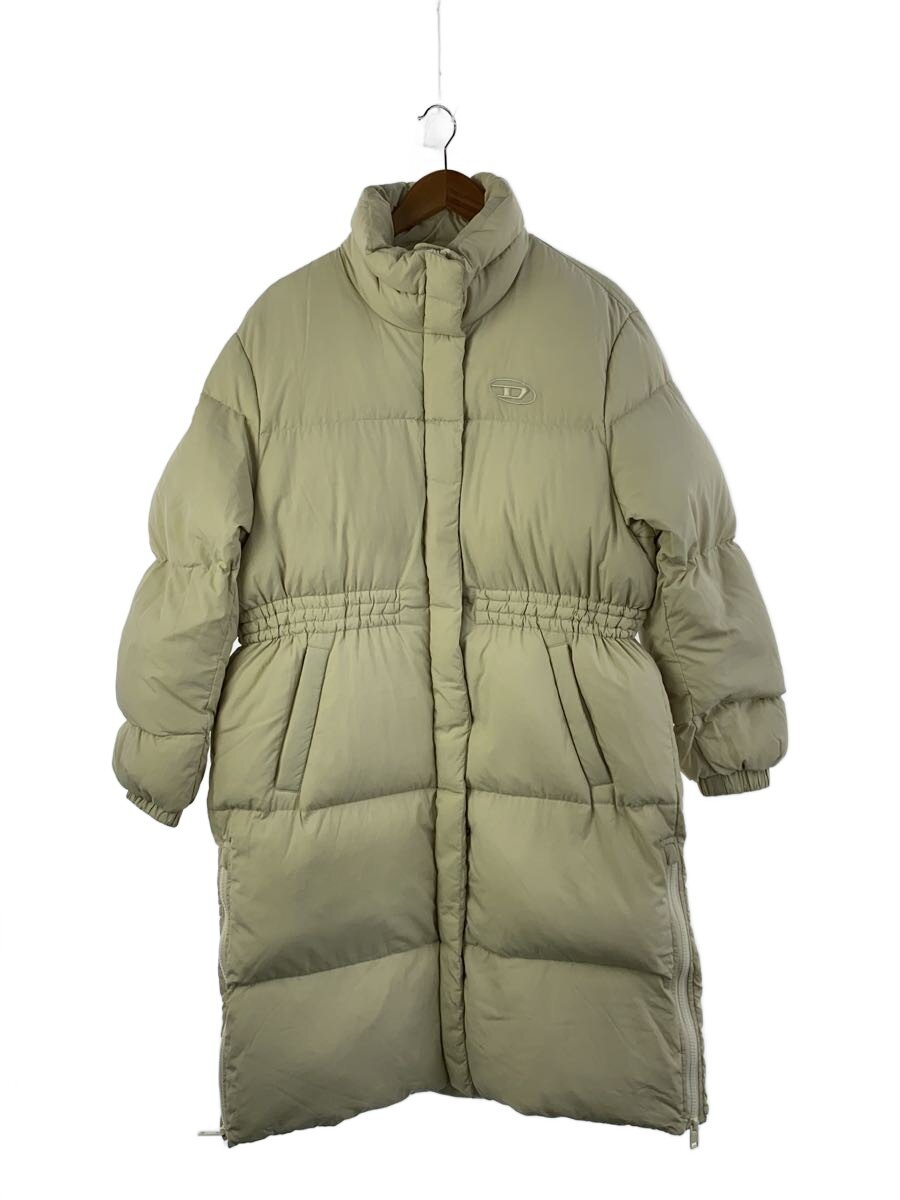 【中古】DIESEL◆ロングダウンジャケット/XS/ナイロン/BEG/無地/A06526【レディースウェア】｜2ｎｄ STREET 店