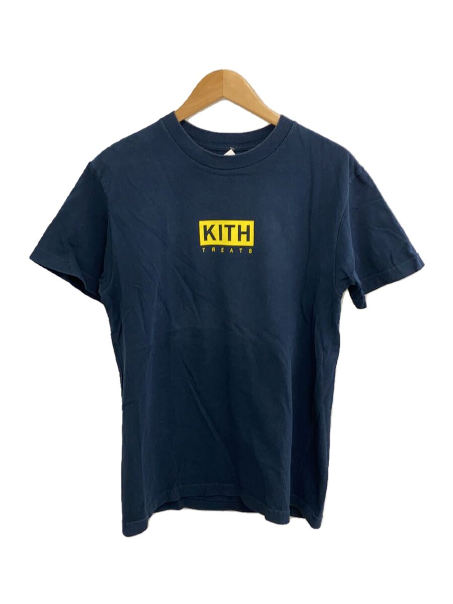 【中古】KITH◆プルオーバー/M/綿織物/NVY/無地【メンズウェア】