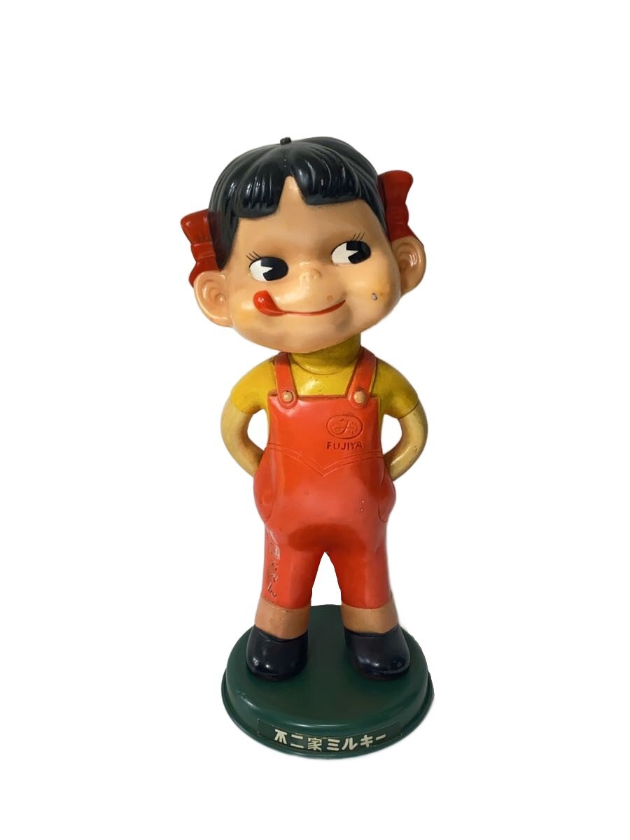 【中古】不二家/ペコちゃん/頭ねじ1本/きざみ目/フィギュア/汚れ・塗装剥がれ有【ホビー】