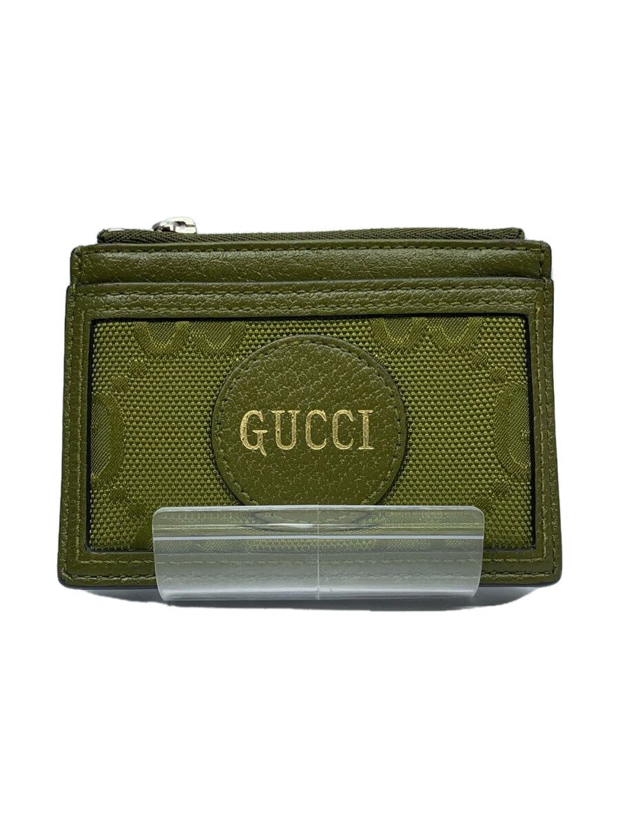 【中古】GUCCI◆GGナイロン/オフザグリッド/コインケース/御釣り入れ/なめし革/GRN/625583/イタリア製【服飾雑貨他】