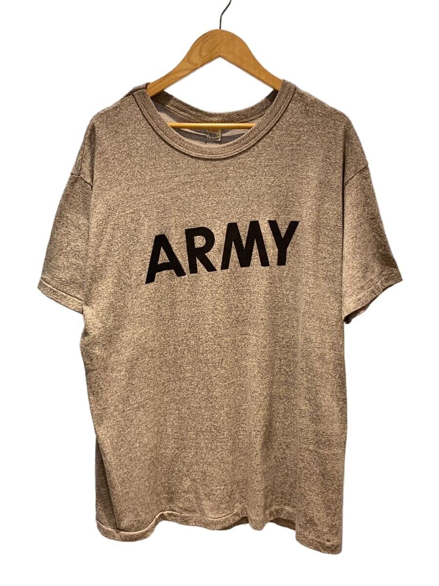 【中古】Champion◆80s/トリコタグ/ARMY/ミリタリープリント/USA製/Tシャツ/XL/ポリエステル/GRY/プリント【メンズウェア】｜2ｎｄ STREET 店