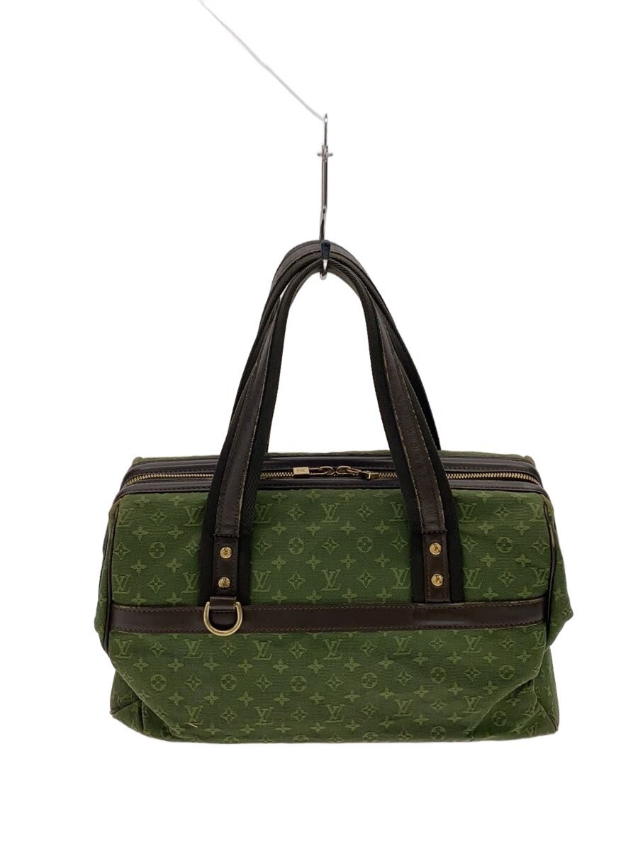 【中古】LOUIS VUITTON◆ジョセフィーヌGM_モノグラム・ミニ/帆布/KHK/総柄【御徒面子】