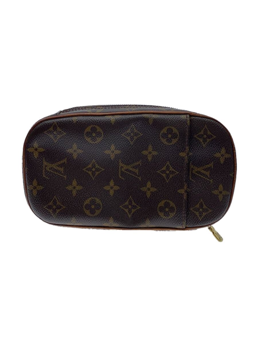 【中古】LOUIS VUITTON◆ポシェット・ガンジュ_モノグラム・キャンバス_BRW/--【バッグ】|2nd STREET 店