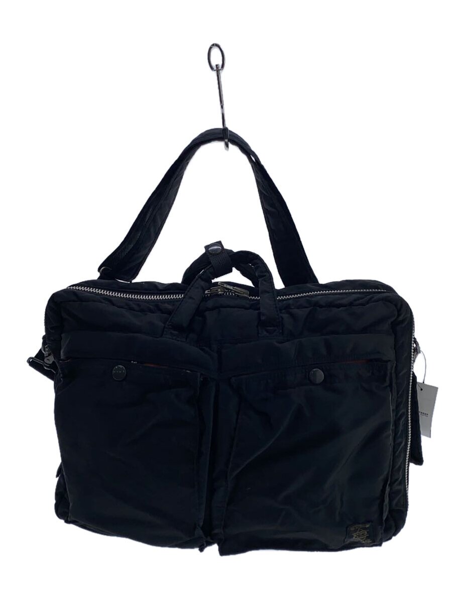 【中古】PORTER◆背嚢/3WAY/油槽船/ナイロン/BLK【御徒面子】