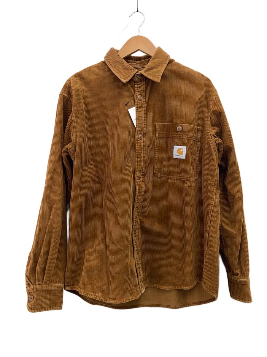 【中古】Carhartt◆長袖ティーシャツ/M/コール天/CML/L/S FLINT SHIRT【メンズウェア】