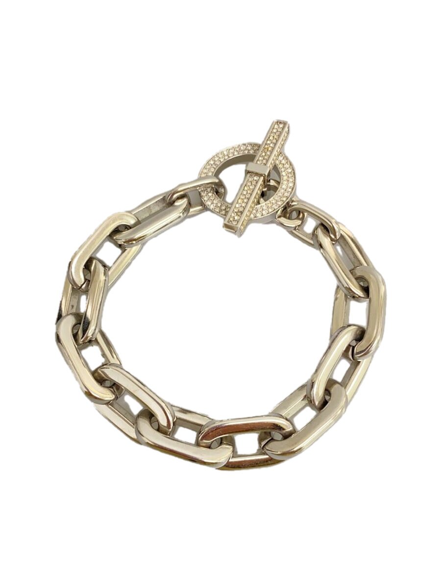 【中古】MICHAEL KORS◆チェーン店/腕輪/しろがね色/レディース【服飾雑貨他】