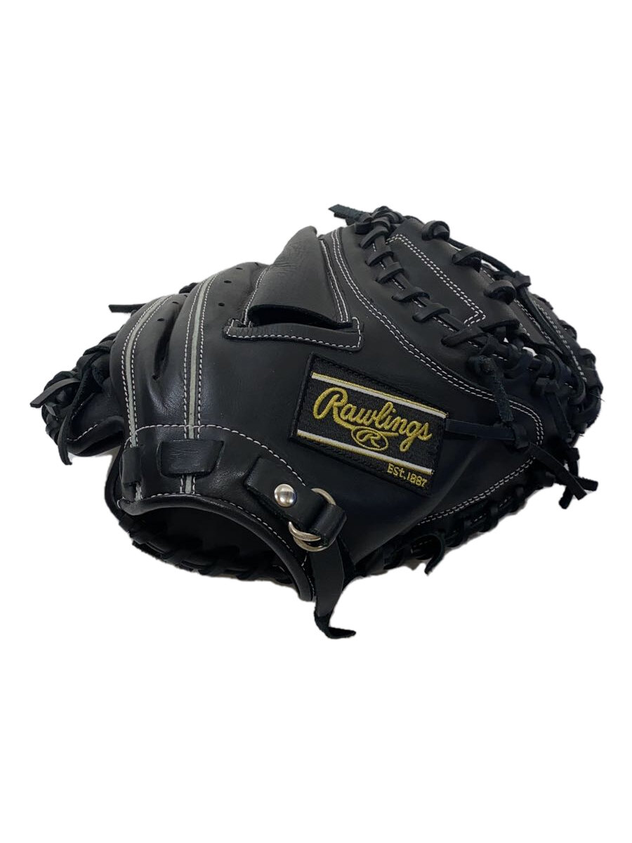 【中古】Rawlings◆野球用品/右利き用/BLK/ブラック/キャッチャーミット/R9シリーズ/軟式用/黒//【スポーツ】