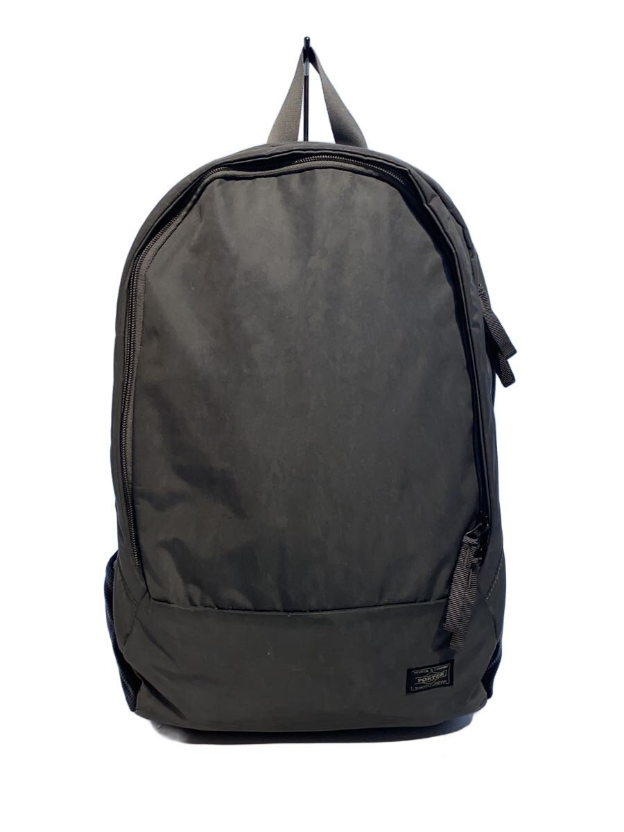 【中古】PORTER◆背嚢/ナイロン/GRY/635-06825/物質の状態思いめぐらす【御徒面子】