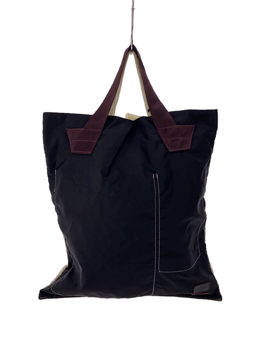 【中古】PORTER◆トートバッグ/黒いこと×白いこと【御徒面子】