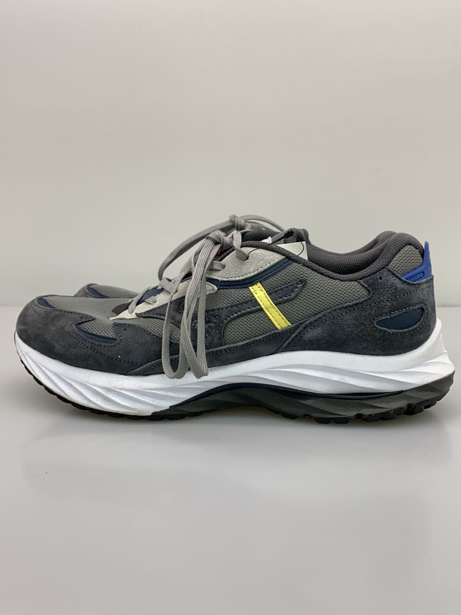 【中古】MIZUNO◆WAVE RIDER BETA /ローカットスニーカー/28.5糎/薄墨色/スウェード/D1GG23060//【シューズ】