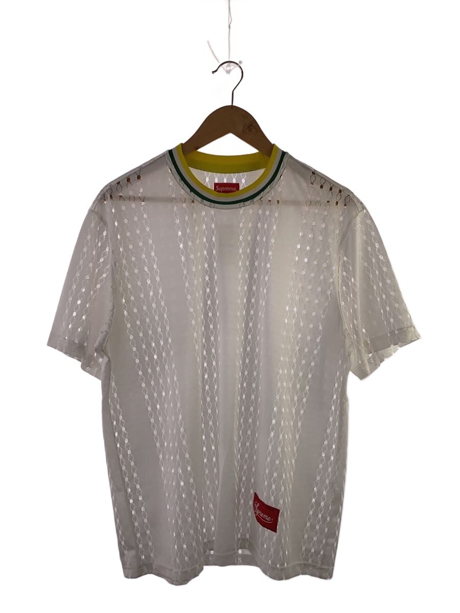 【中古】Supreme◆22ss Perforated Stripe Warm Up Top/M/ポリエステル【メンズウェア】｜2ｎｄ STREET 店