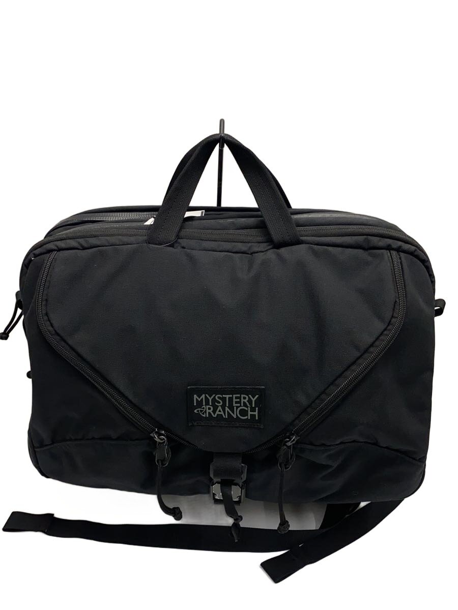 【中古】MYSTERY RANCH◆ブリーフ入れもの/ナイロン/BLK/無地/金具傷有【御徒面子】