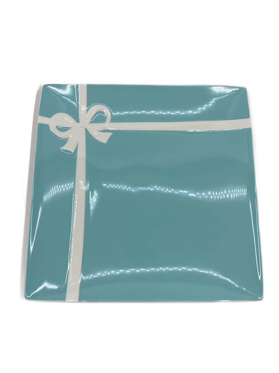 【中古】TIFFANY\u0026Co.◆青みボックス席一皿/BLU【勝手もと設備】