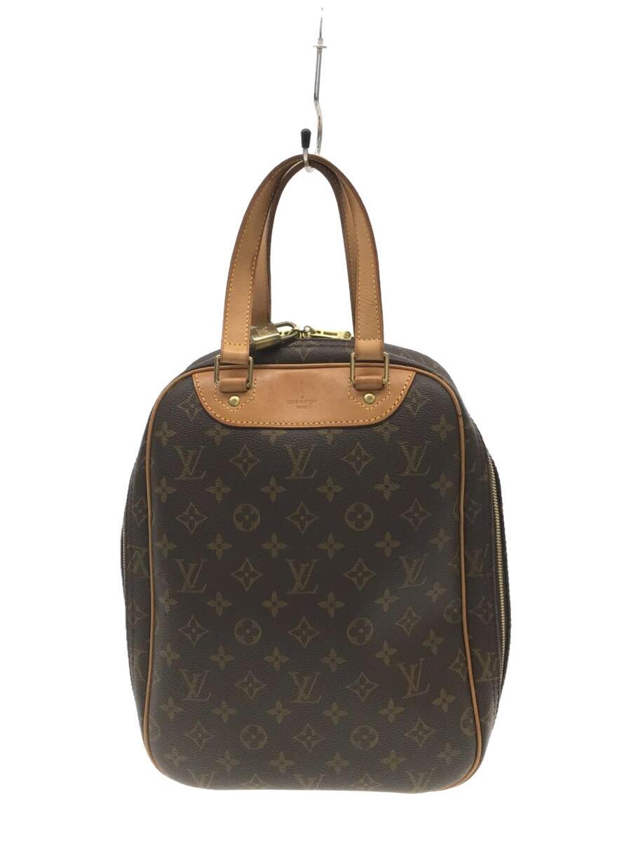 【中古】LOUIS VUITTON◆エクスキュルシオン_モノグラム_BRW/PVC/BRW/スレ/パドロックの鍵欠品/M41450【バッグ】｜2ｎｄ STREET 店