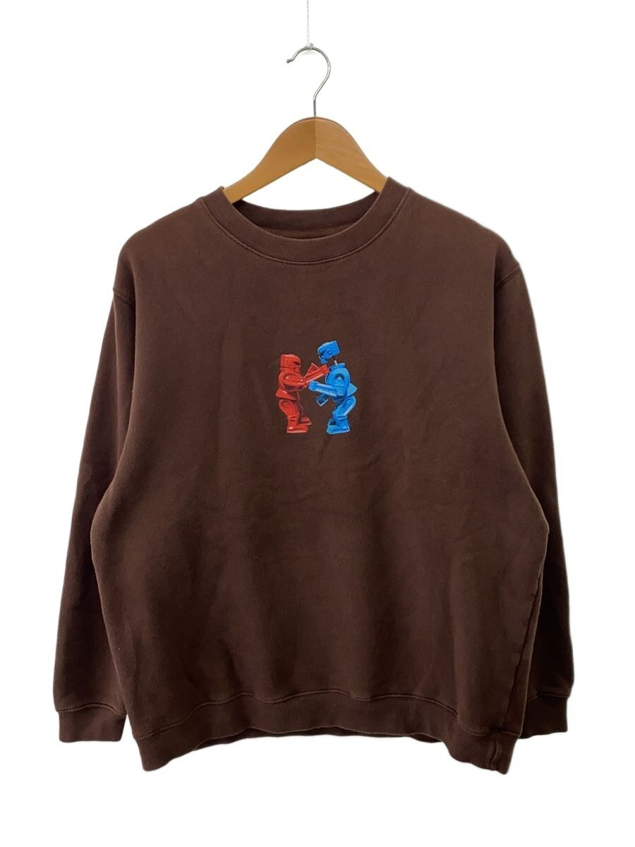 【中古】STUSSY◆汗水/M/綿織物/BRW/無地【メンズウェア】