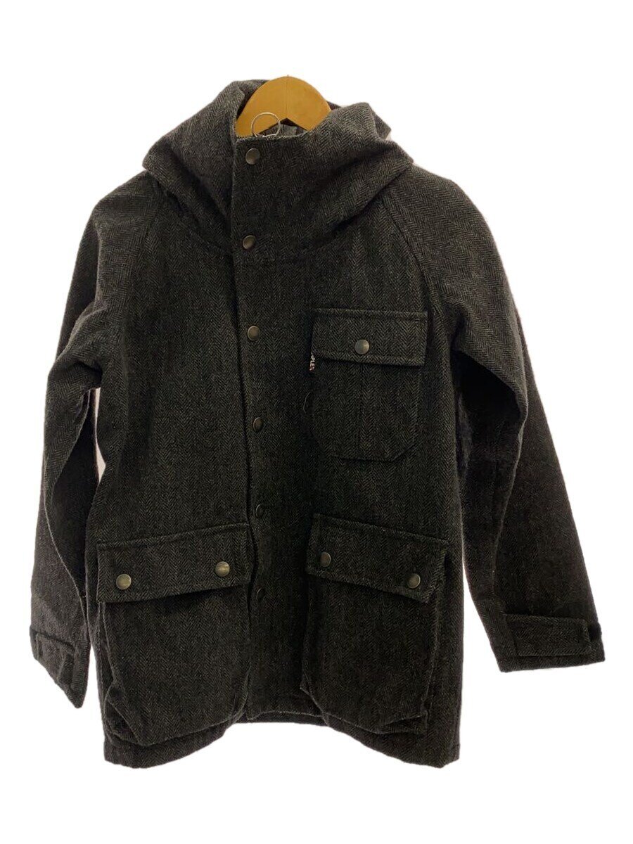 【中古】Beaver◆Diaplex/ラインドライブ付き添い人上衣/S/ポリエステル/GRY/杉綾模様/8622001【メンズウェア】