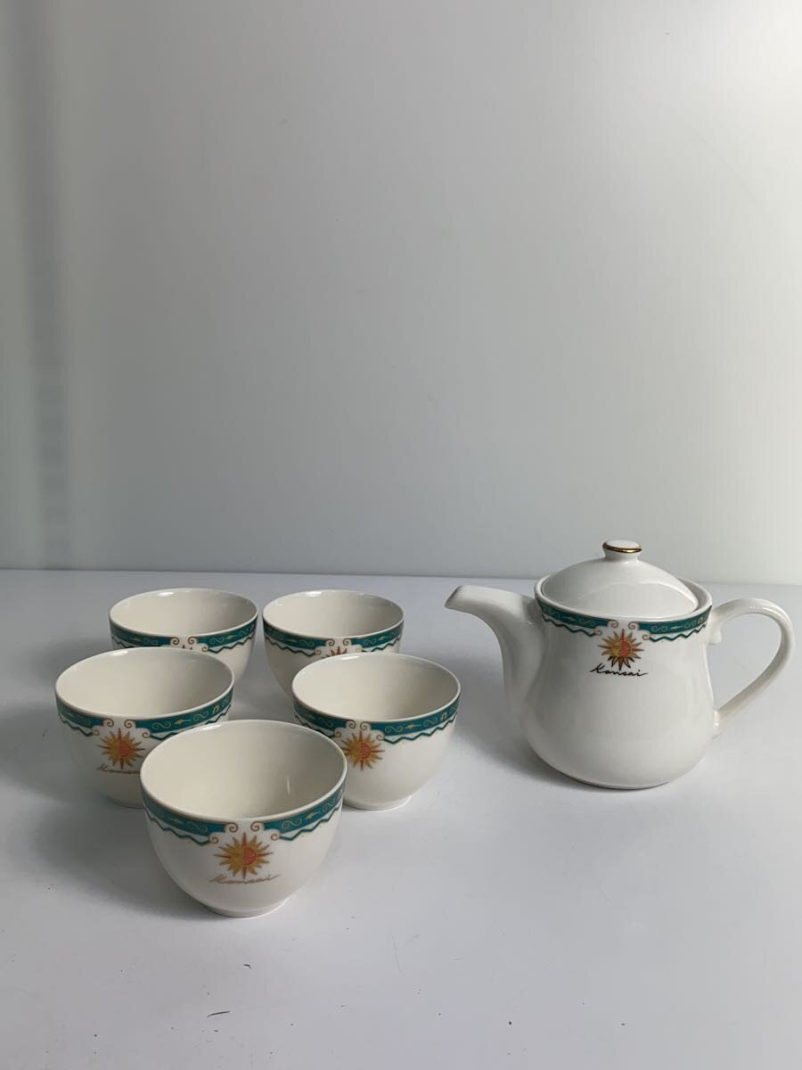 【中古】KANSAI YAMAMOTO◆洋食器その他/6点セット/WHT【キッチン用品】