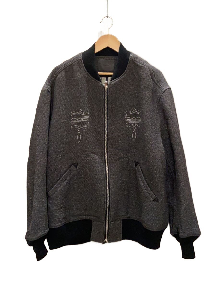 【中古】The Letters◆物質の状態：S-A/下げ札付き添い人/刺しゅう上衣/M/綿織物/GRY/LSBB-J005【メンズウェア】