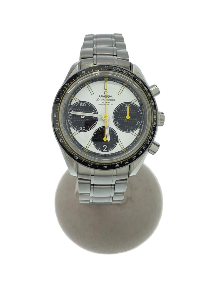 【中古】OMEGA◆素早さお師匠さん_一ころ_AT_SS_40粍/アナログ/ステンレス鋼/SLV/SLV/SS【服飾雑貨他】
