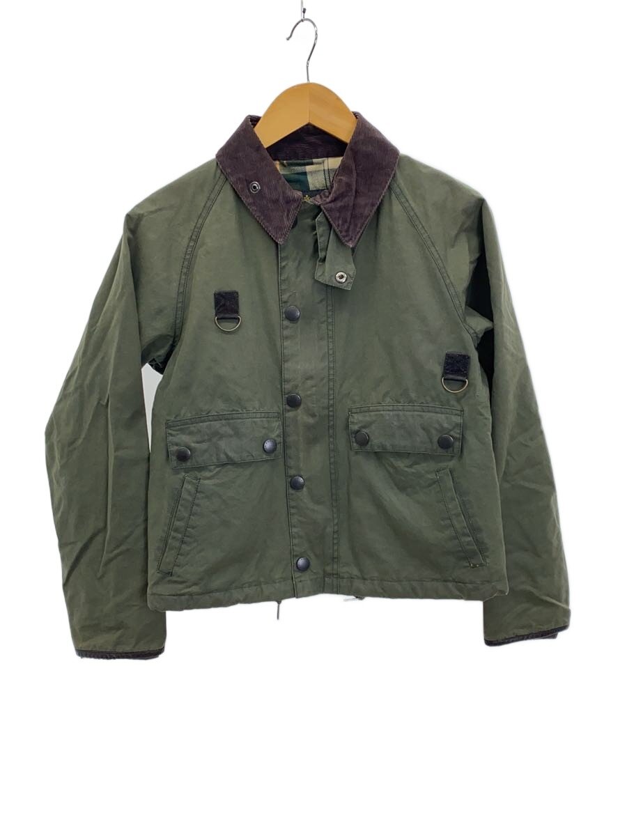 【中古】Barbour◆上衣/34/綿織物/KHK/無地//【レディース御召しもの】