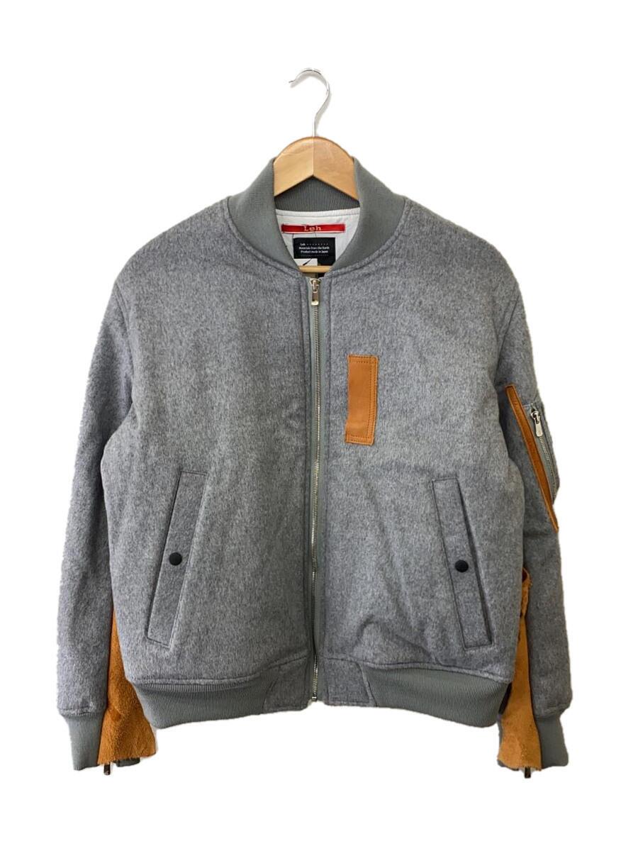 【中古】LEH◆ジャケット/M/ウール/GRY/LEH879【メンズウェア】｜2ｎｄ STREET 店 8,932円