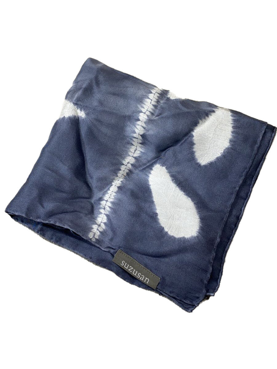 【中古】suzusan◆えり巻き/--/GRY/総柄/レディース【服飾雑貨他】