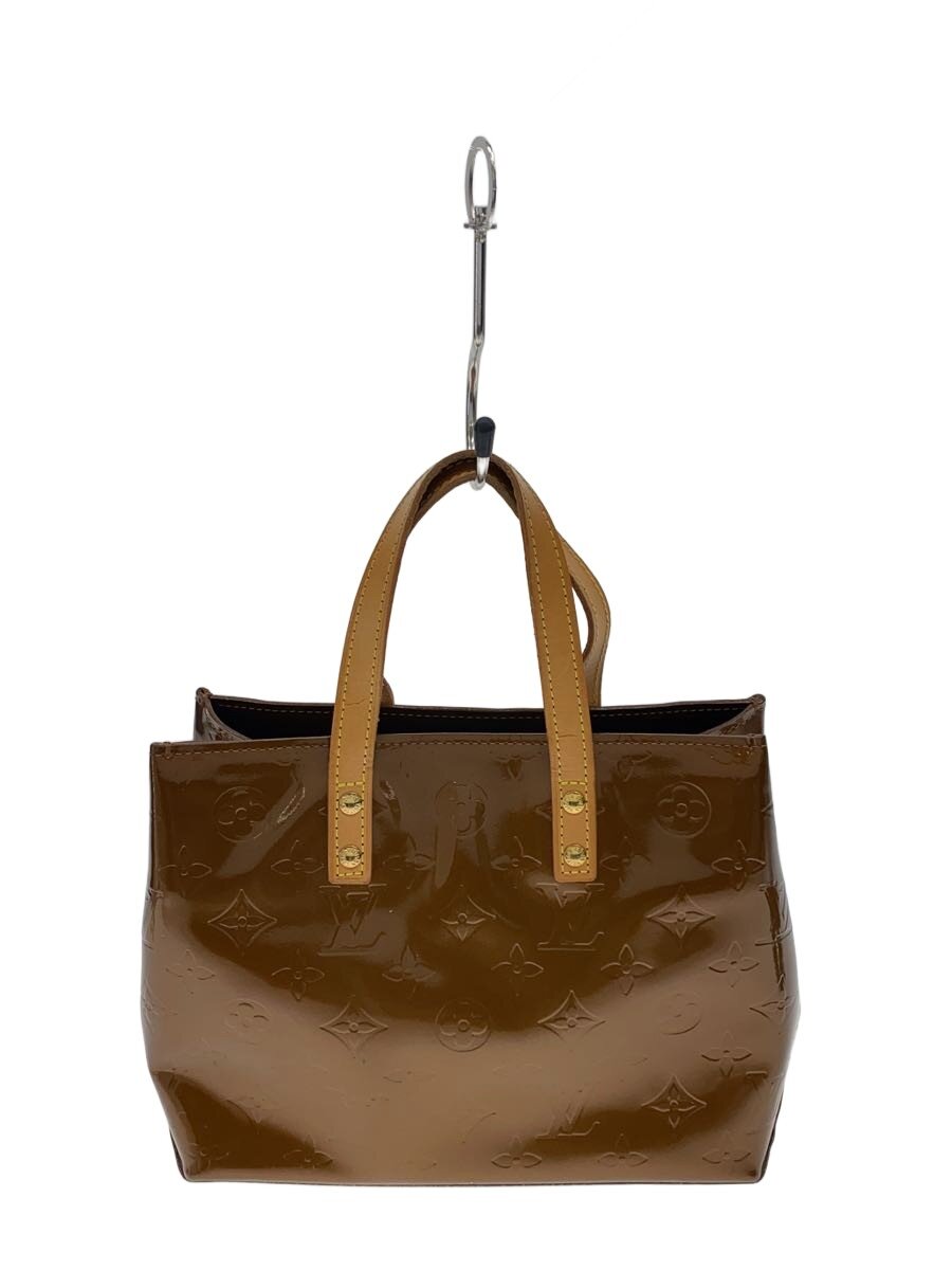 【中古】LOUIS VUITTON◆先んじるPM_モノグラム・ヴェルニ/エナメル/BRW/モノグラム【御徒面子】