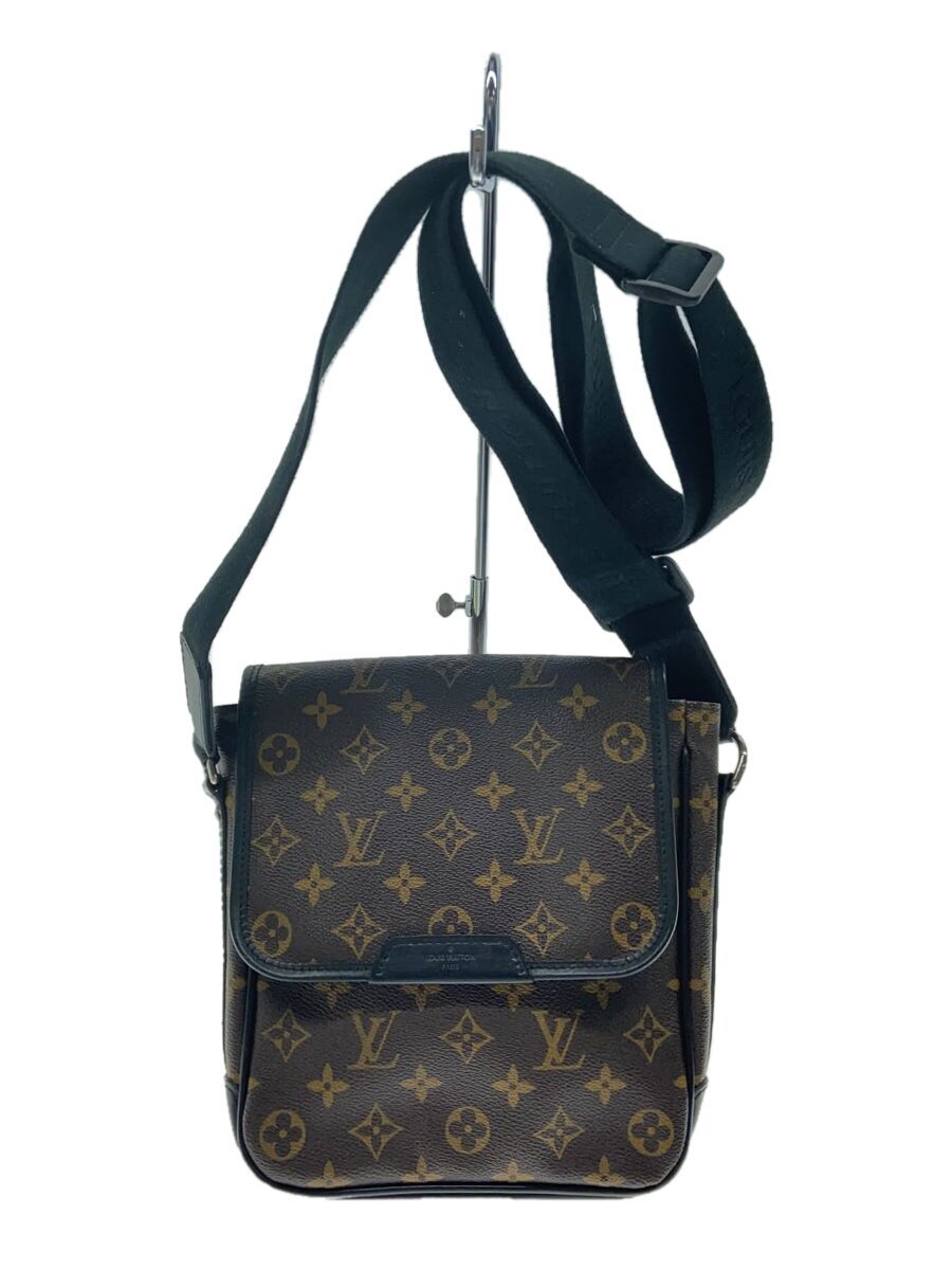 【中古】LOUIS VUITTON◆モノグラム マカサー 2階建てバスPM/ショルダーバッグ/PVC/赤銅色/モノグラム/M56717//【御徒面子】