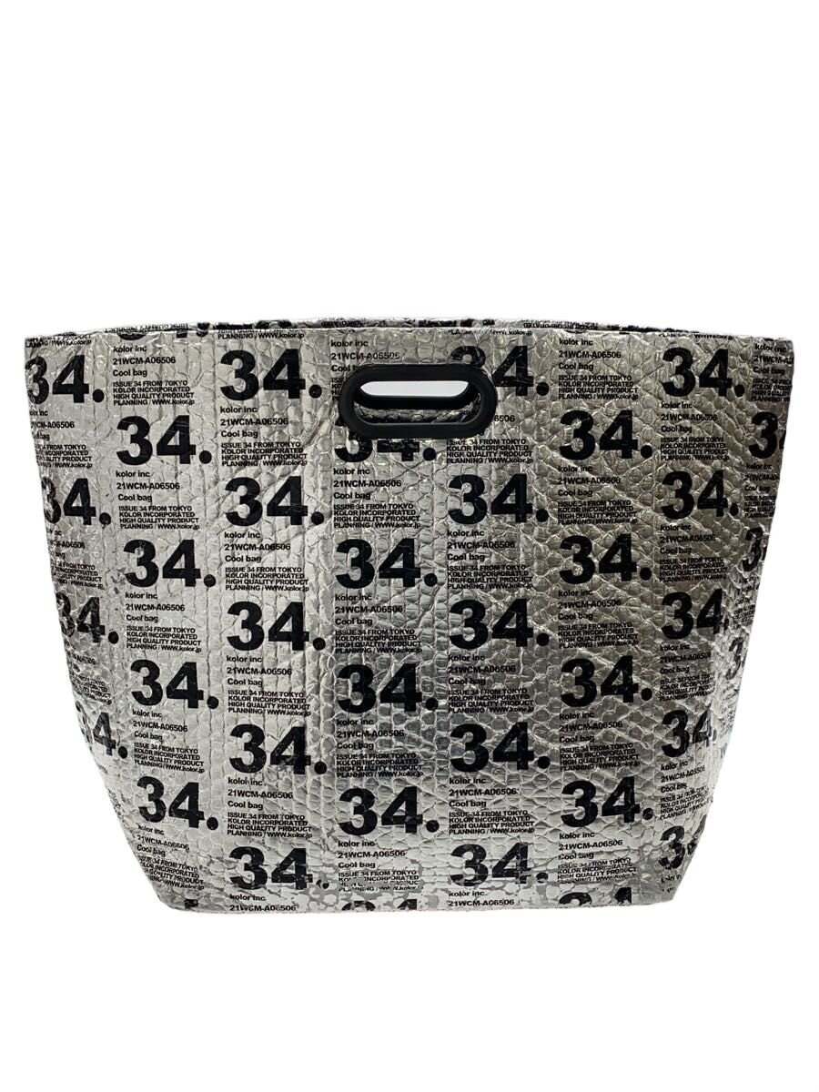 【中古】kolor◆アルミトートバッグ/--/SLV/21WCM-A06506【御徒面子】