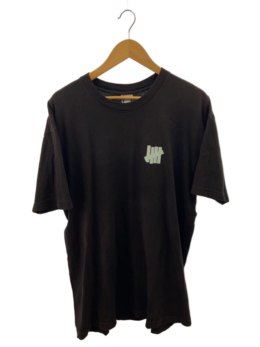 【中古】UNDEFEATED◆プルオーバー/L/綿織物/BLK【メンズウェア】