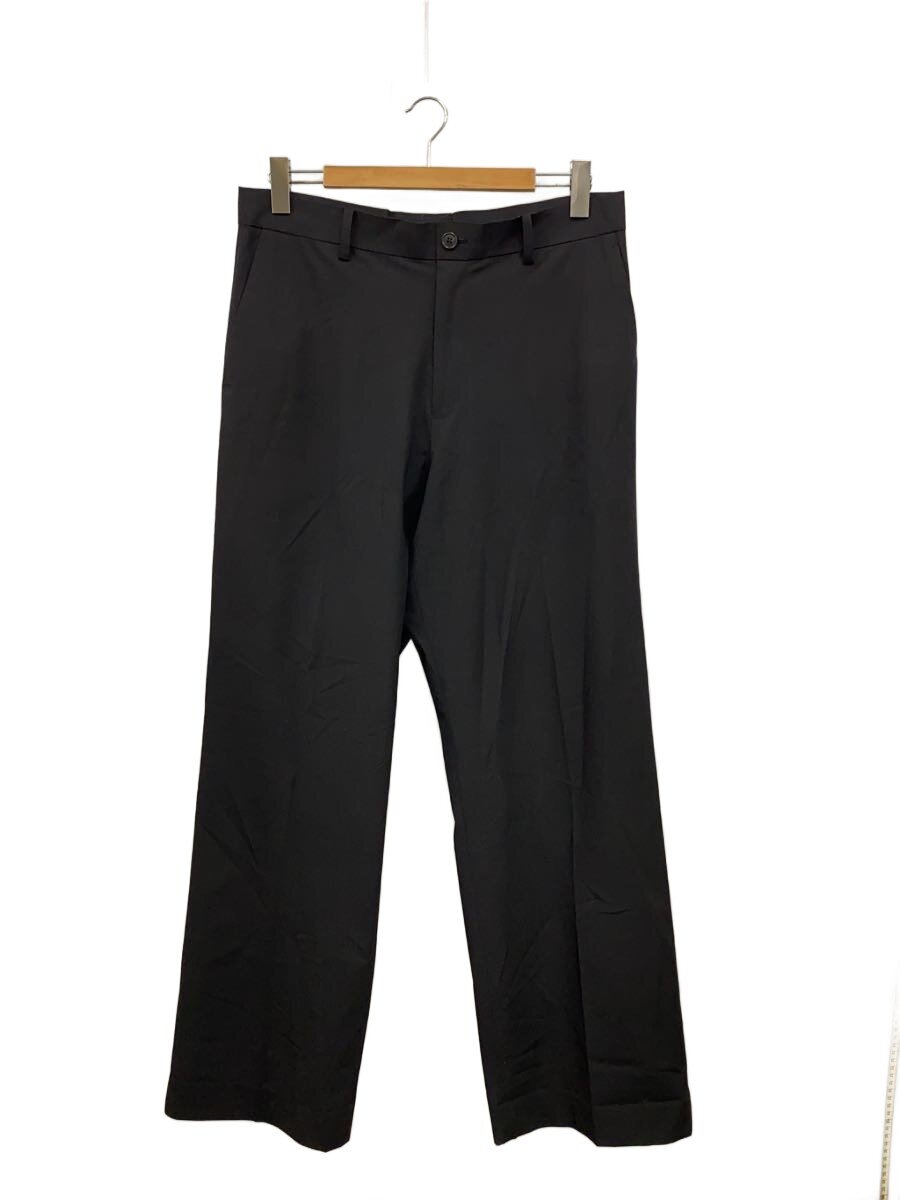 【中古】BEAMS◆FUTURE ARCHIVE/FLARE SLACKS/XL/ポリエステル/BLK/無地/11-23-1143-8【メンズウェア】