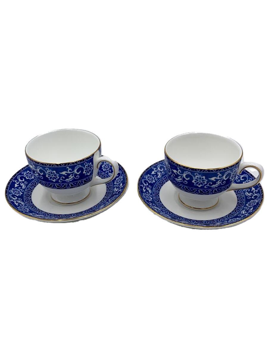 【中古】WEDGWOOD◆カップ&ソーサー/2点セット/BLU【キッチン用品】