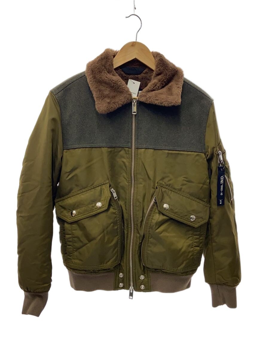 【中古】DIESEL◆W-LOUIS JACKET/ジャケット/M/ナイロン/KHK/無地/A00563【メンズウェア】|2nd STREET 店