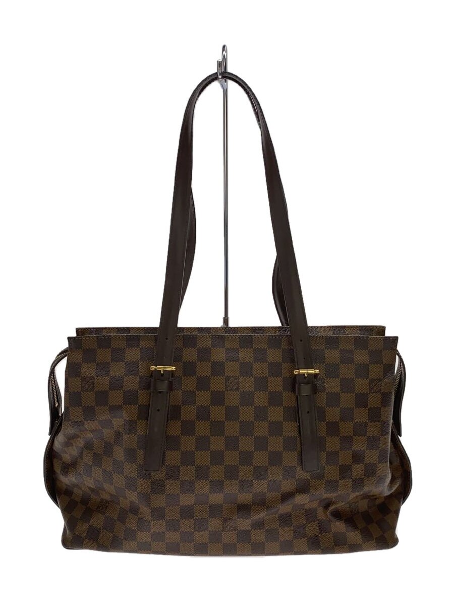【中古】LOUIS VUITTON◆チェルシー ダミエ/底スレ/トートバッグ/PVC/BRW/N51119【バッグ】｜2ｎｄ STREET 店