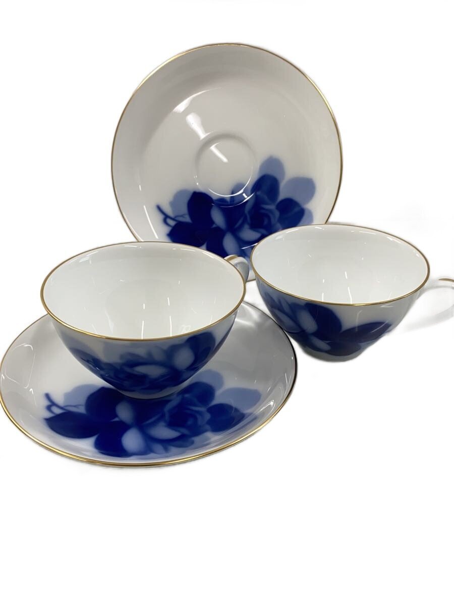 【中古】大倉陶園◆カップ&ソーサー/2点セット/WHT【キッチン用品】