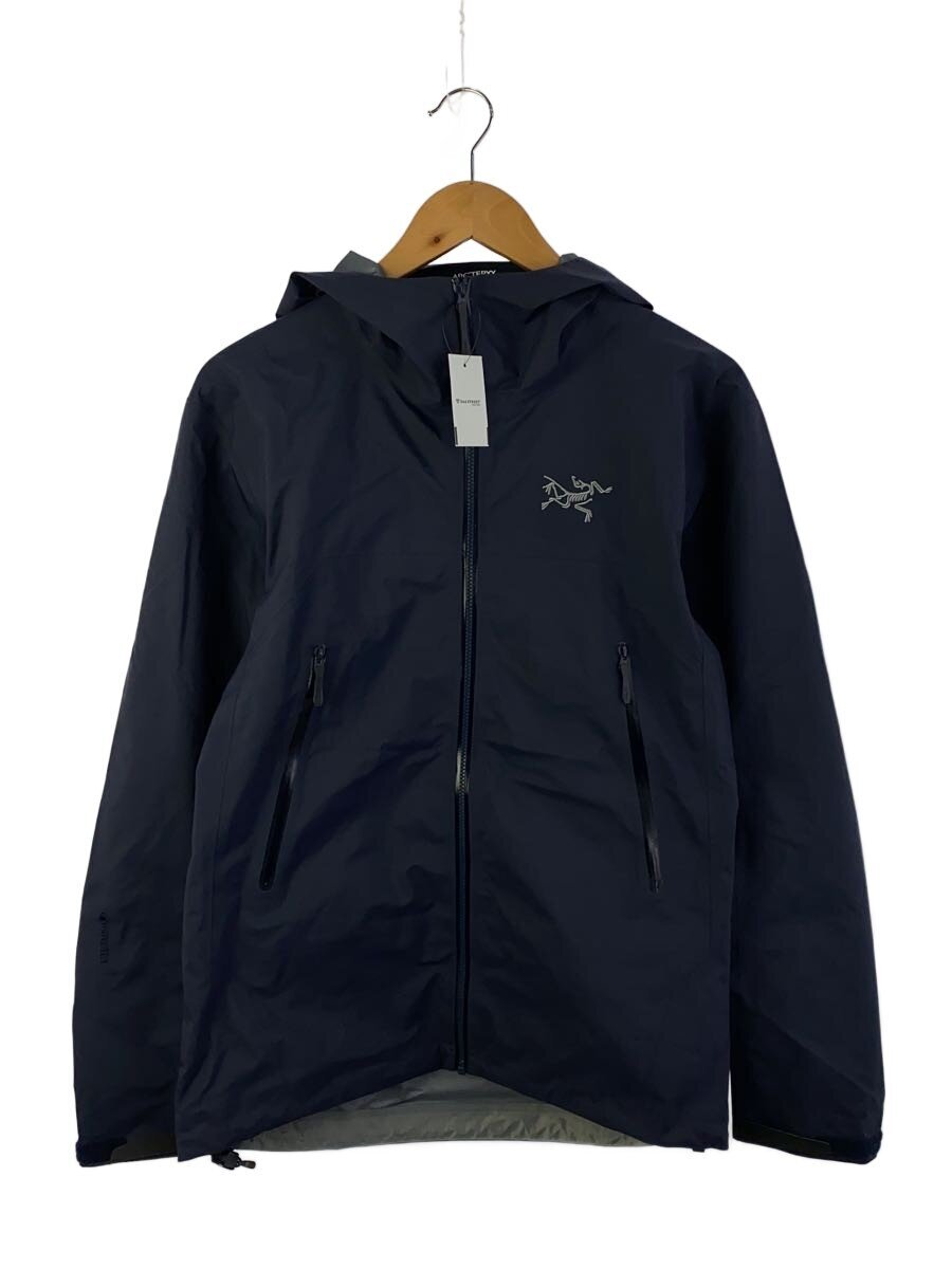 【中古】ARC’TERYX◆マウンテンパーカ/XS/ナイロン/NVY/無地/X000008584【メンズウェア】