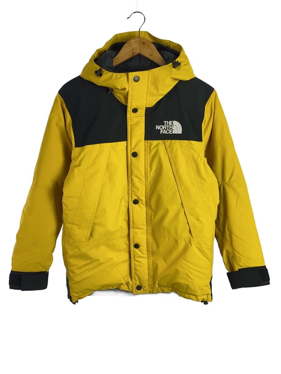 【中古】THE NORTH FACE◆MOUNTAIN DOWN JACKET_マウンテンダウンジャケット/XS/ナイロン/YLW【メンズウェア】|2nd STREET 店