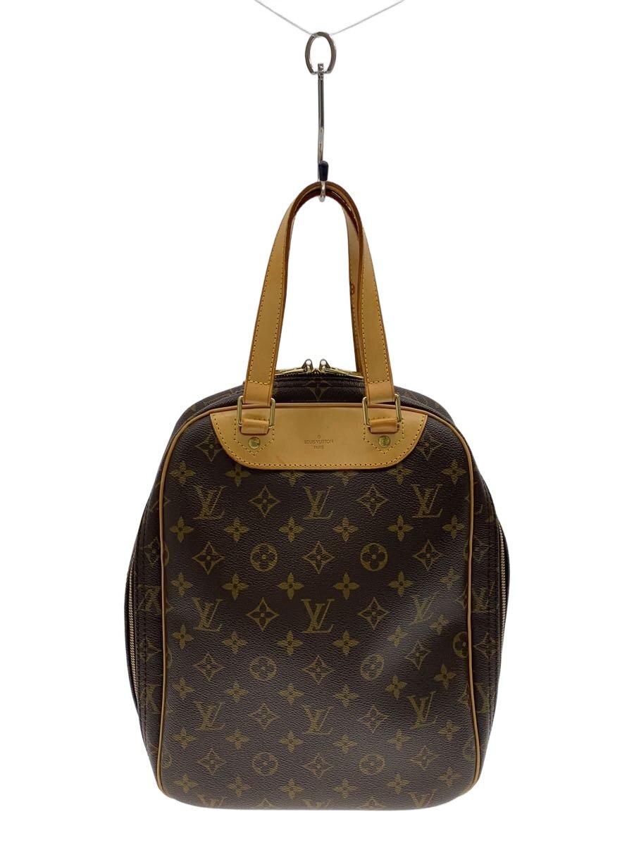 【中古】LOUIS VUITTON◆エクスキュルシオン_モノグラム・帆布/PVC/BRW【御徒面子】