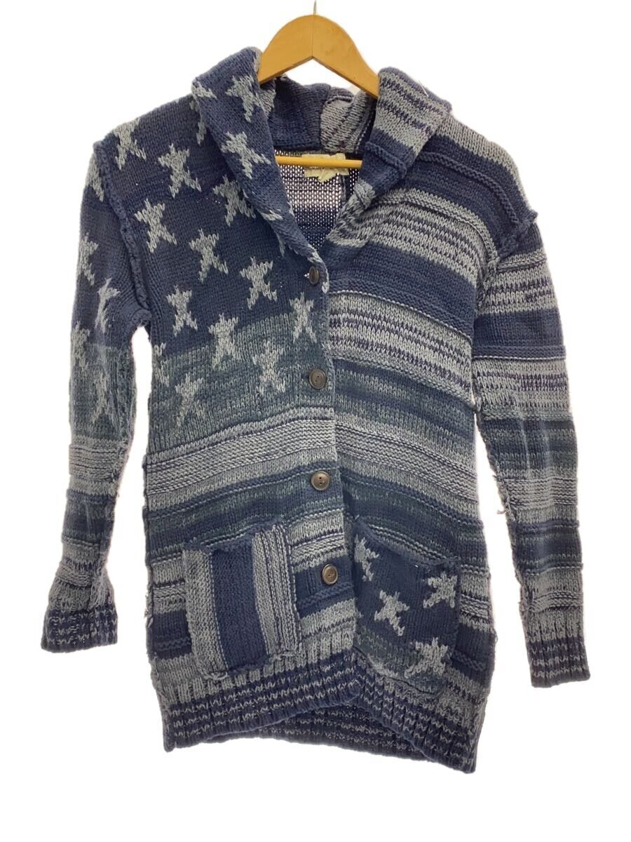 【中古】Denim \u0026 Supply Ralph Lauren◆ジレー(朦々たる)/S/羊毛/NVY/総柄【メンズウェア】