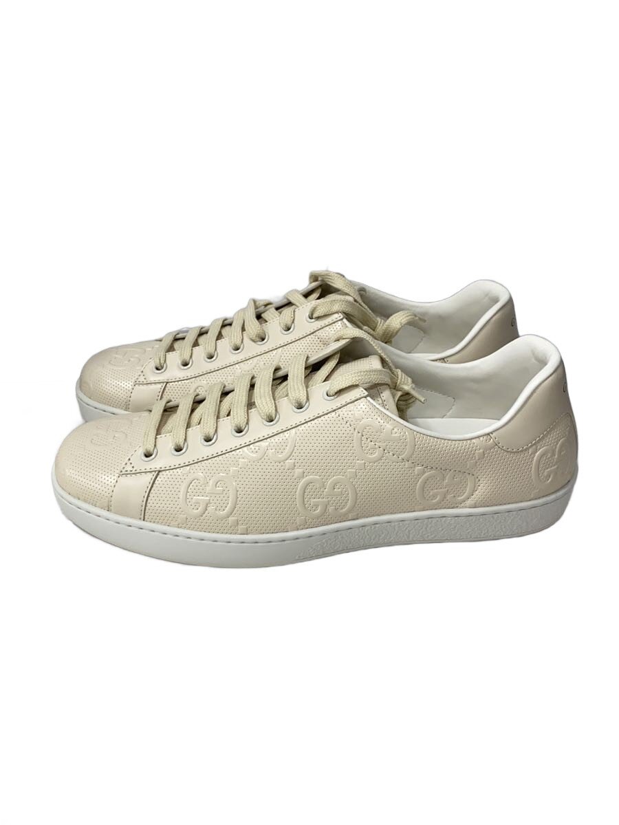 【中古】GUCCI◆ローカットスニーカー/US8.5/BEG/625787【シューズ】
