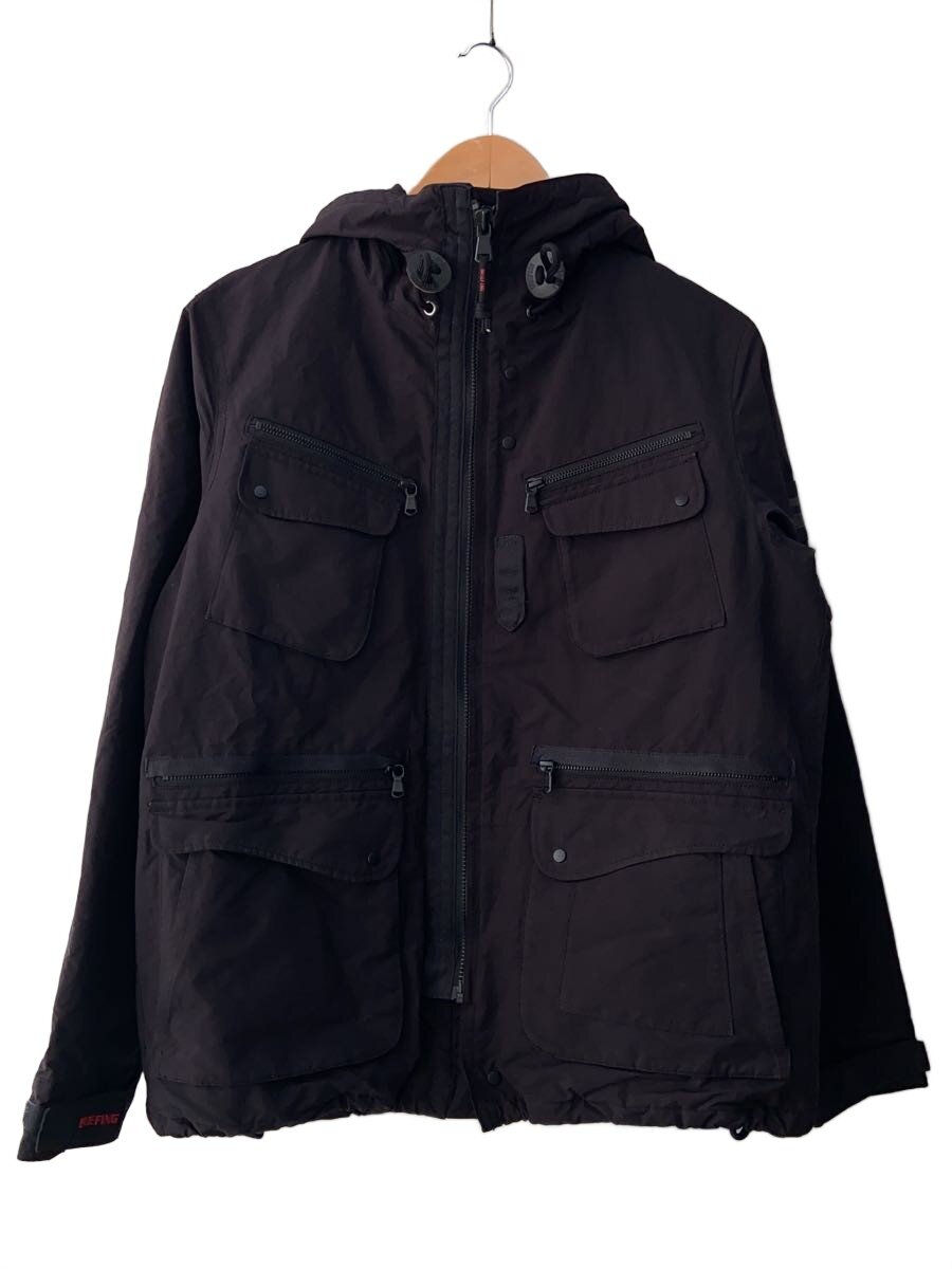 【中古】BRIEFING◆マウンテンパーカ/S/ポリエステル/BLK/WLG91BLS001YG【メンズウェア】