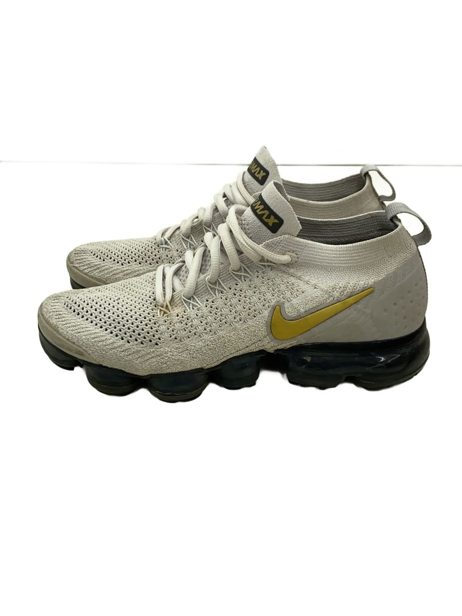 【中古】NIKE◆W AIR VAPORMAX FLYKNIT 2/ウィメンズエアベイパーマックスフライニット/薄墨色/24.5c【シューズ】